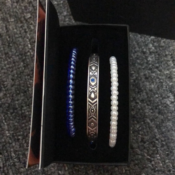 Alex and Ani Jewelry - Alex and ani evil eye cuff set